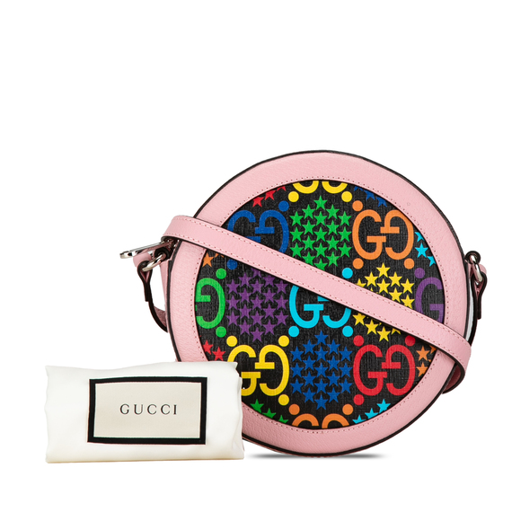 Pre-Loved Gucci GG Supreme Psychedelic Round Crossbody - Picture 10 of 10